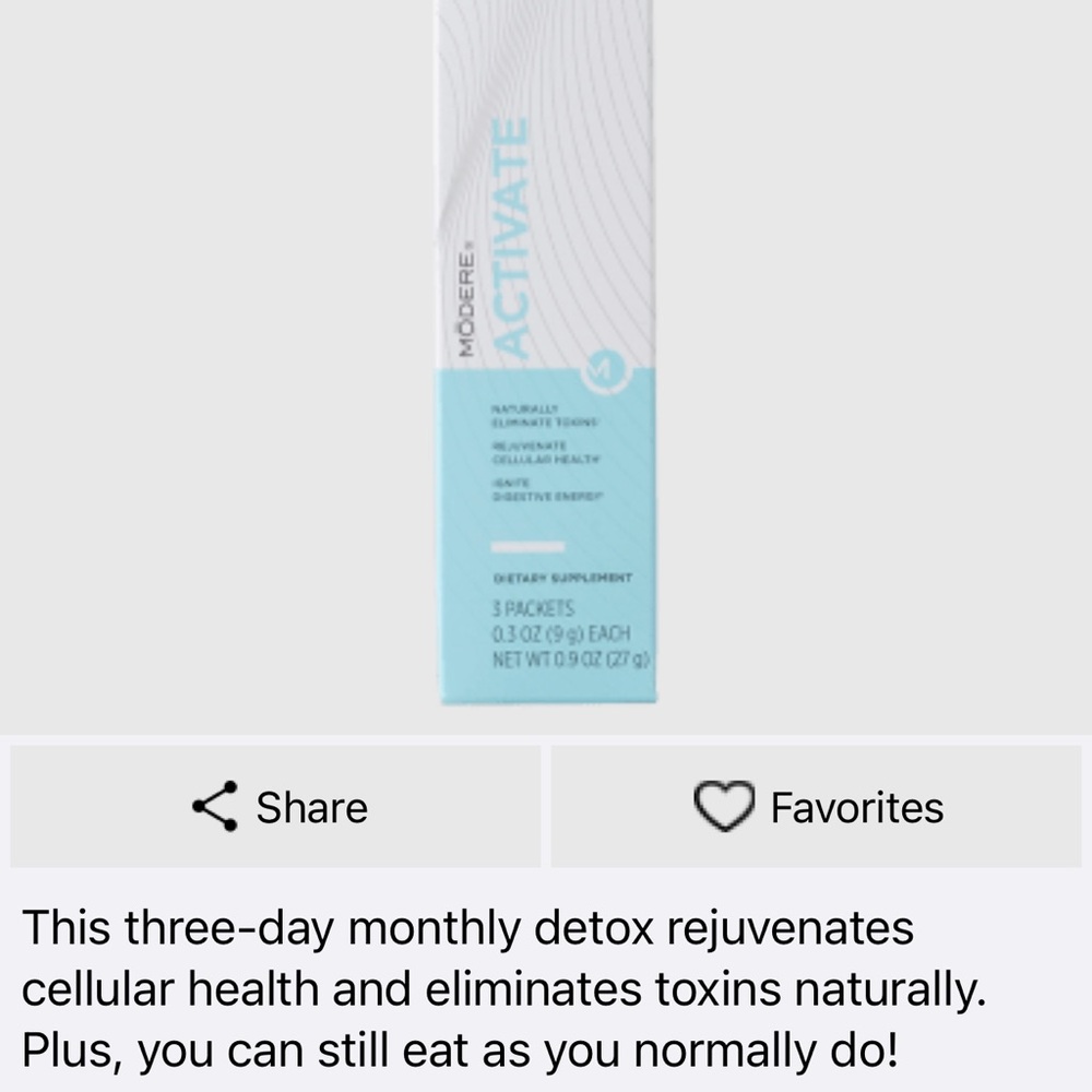 Modere Cleanse